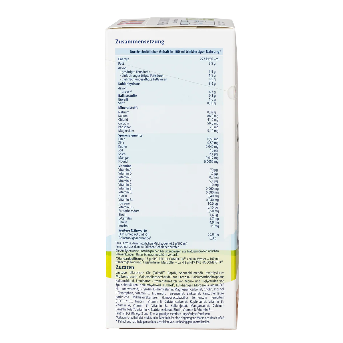 HiPP Stage PRE Hypoallergenic (HA) Organic Baby Formula 600g