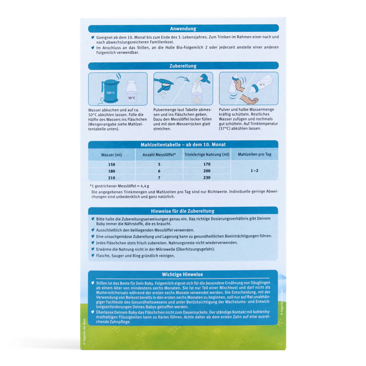 Holle Stage 3 Organic Infant Follow On Formula 600 g