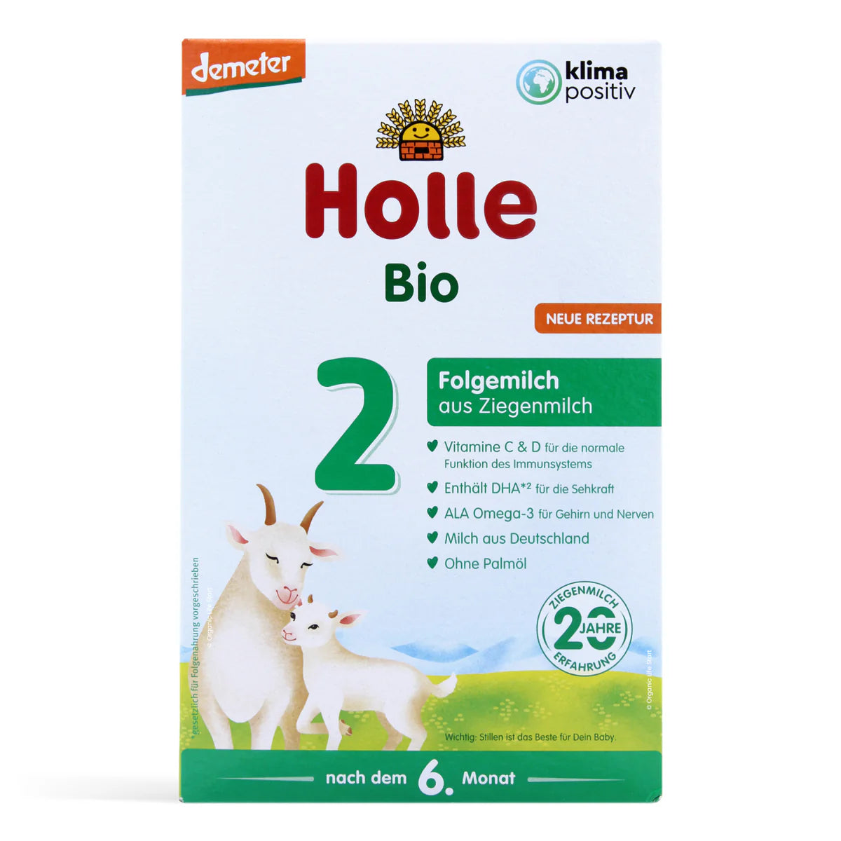 Holle Stage 2 Organic Infant Goat Milk Follow On Formula 400 g