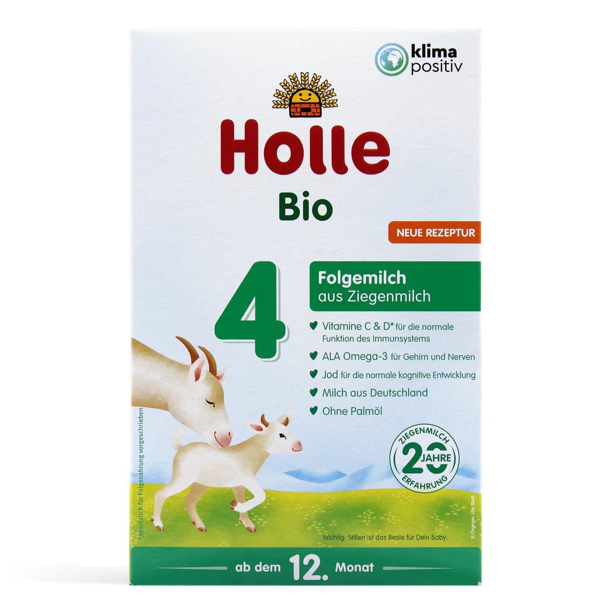 Holle Stage 4 Organic Growing Up Goat Milk Formula 400 g