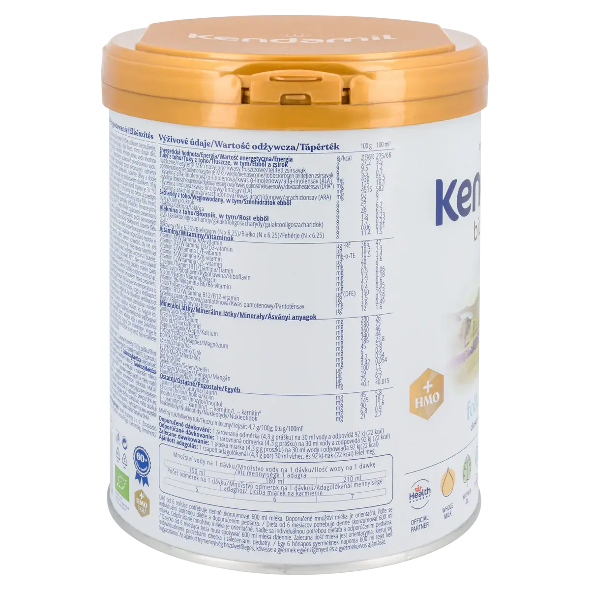 Kendamil Stage 2 Bio Nature Organic Baby Formula 800g