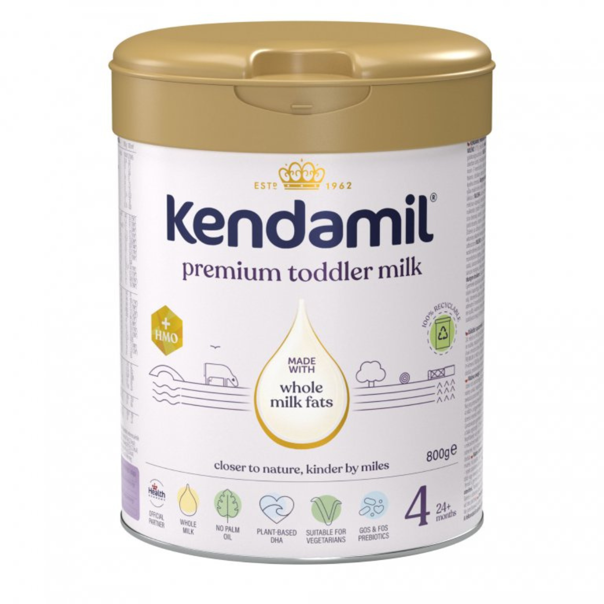 Kendamil Stage 4 Premium Junior Growing-up HMO+ Formula 800 g