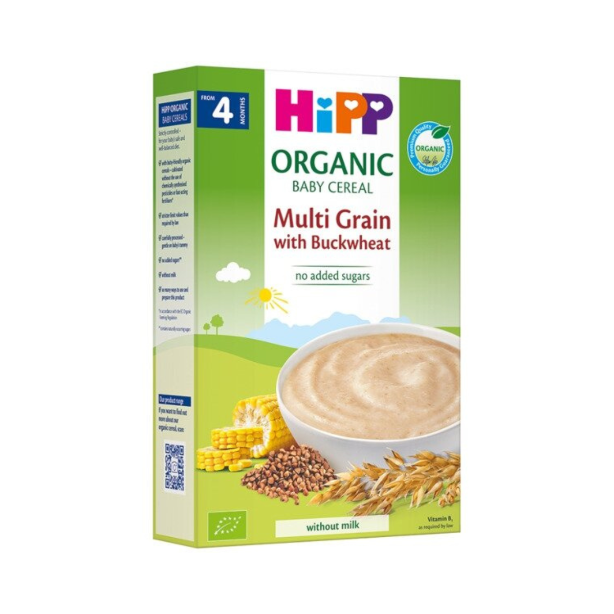 HiPP Organic Multi Grain With Buckwheat Baby Cereal 200 g