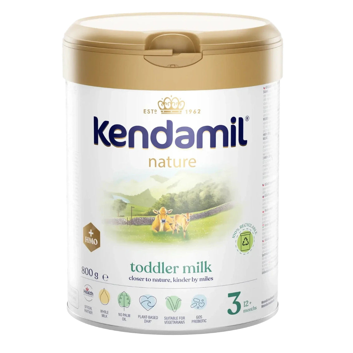 Kendamil Stage 3 Bio Nature Organic Formula 800g
