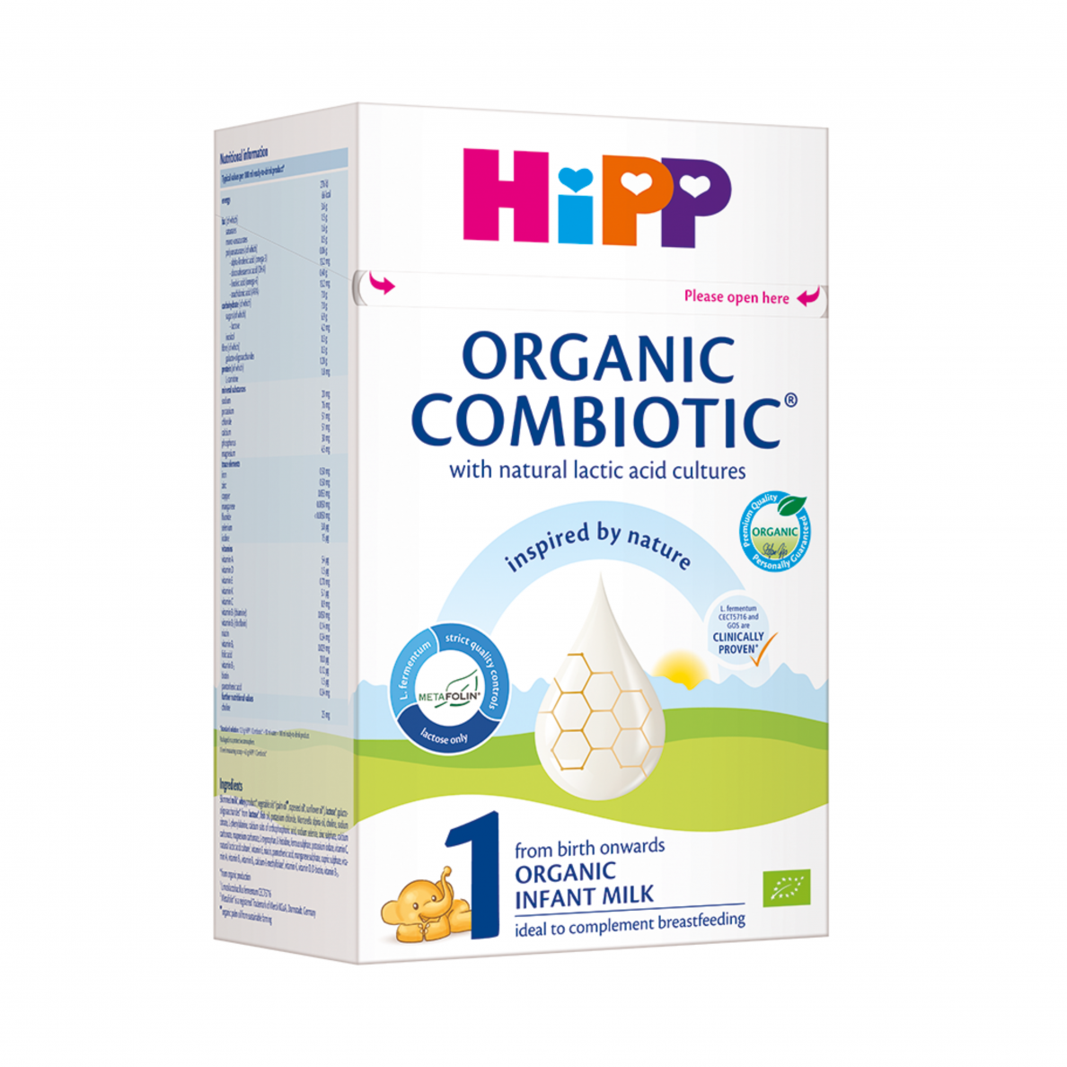 HiPP German Stage 1 Organic Combiotic Formula 800 g