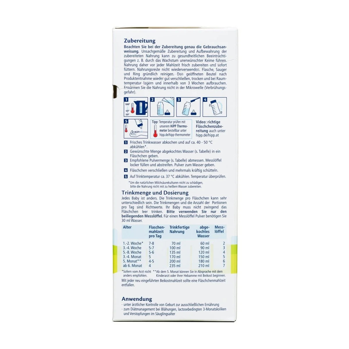 HiPP German ALL Stages Comfort Formula 600g