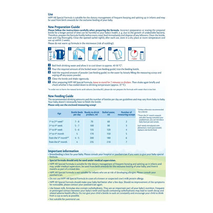 HiPP German Anti-Reflux (AR) Organic Baby Formula 300g