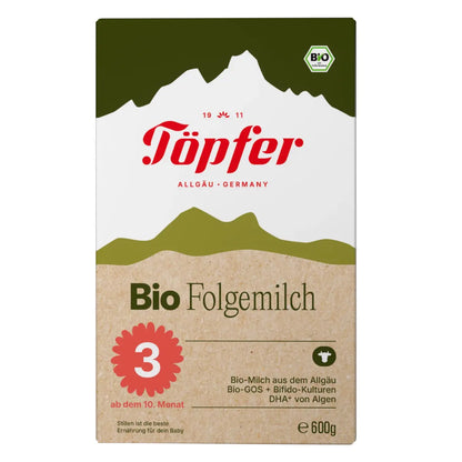 Topfer Stage 3 Lactana Organic Formula 600g