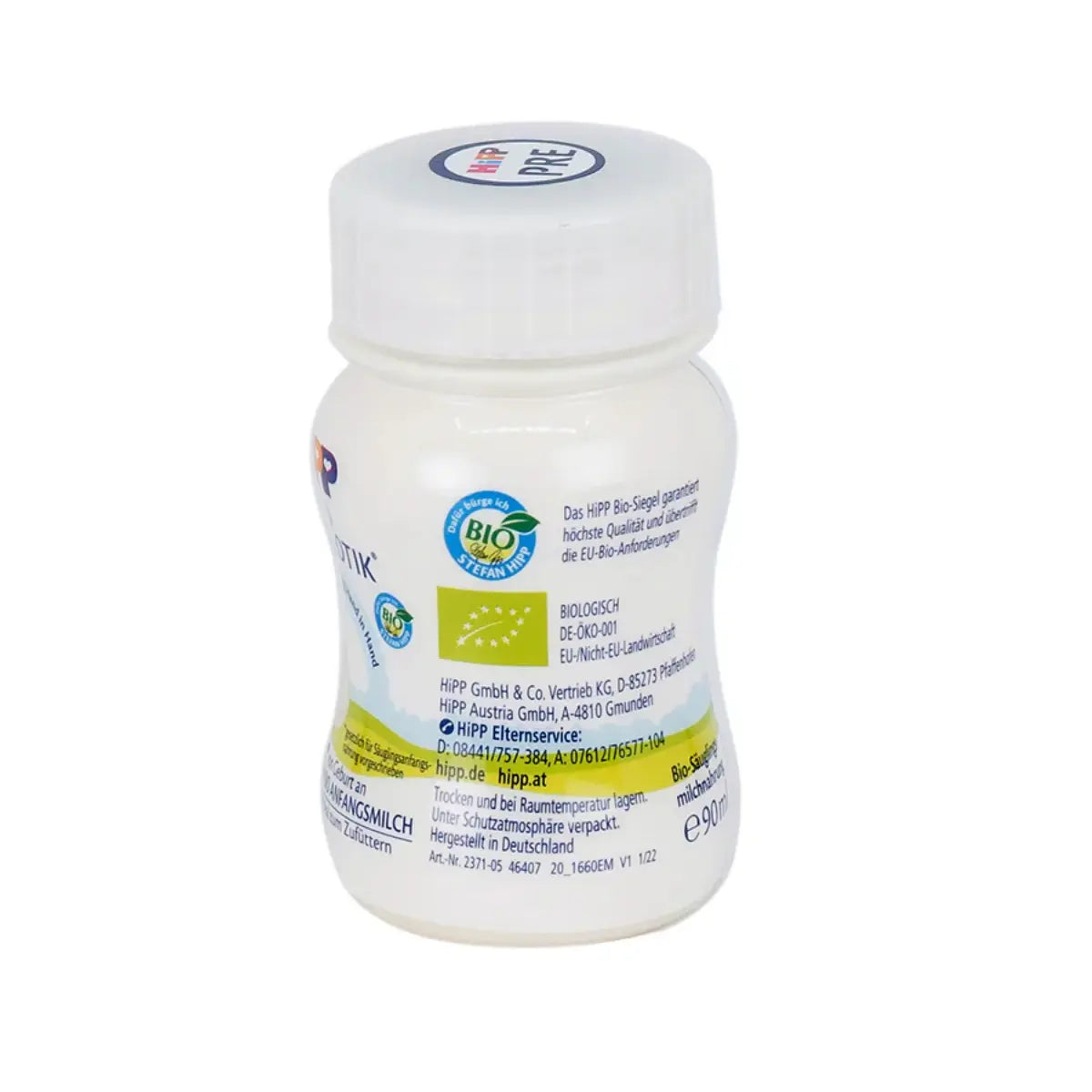 HiPP German Stage PRE Ready to Feed Organic Baby Formula 90ml (24 PACK)