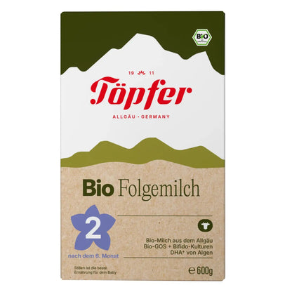 Topfer Stage 2 Lactana Organic Formula 600g