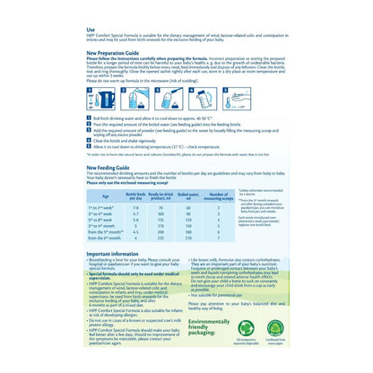 HiPP German ALL Stages Organic Comfort Special Baby Formula 300g
