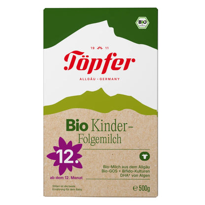Topfer Lactana Organic Kinder-Folgemilch Formula 500g