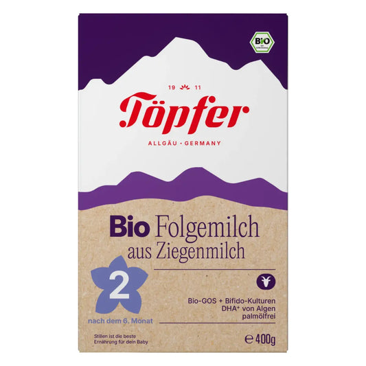 Topfer Stage 2 Lactana Organic Goat Milk Baby Formula 400g