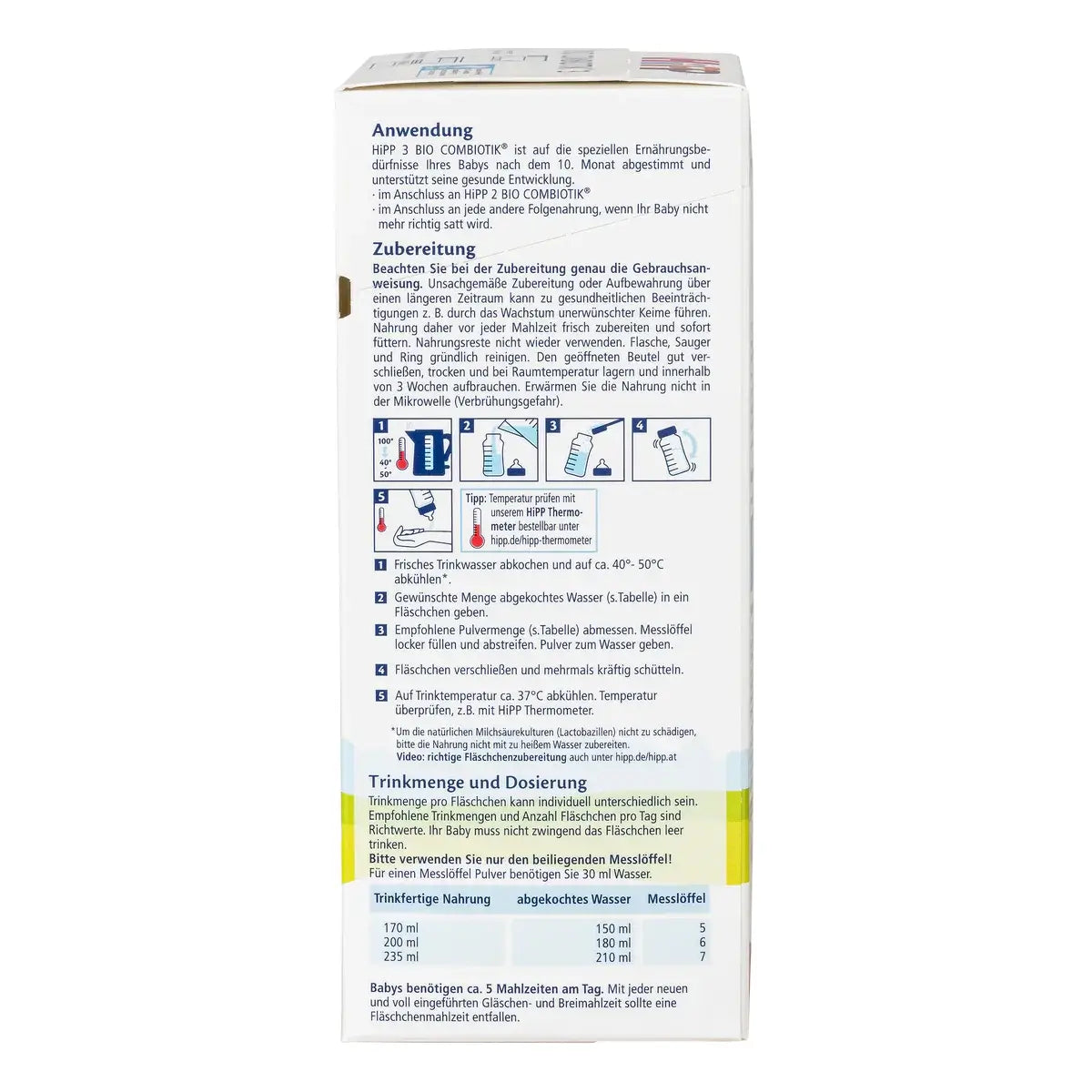 HiPP German Stage 3 Organic Combiotic Baby Formula 600g