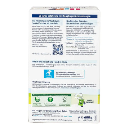 HiPP German Stage 4 Kindermilch Combiotic Baby Formula 600g