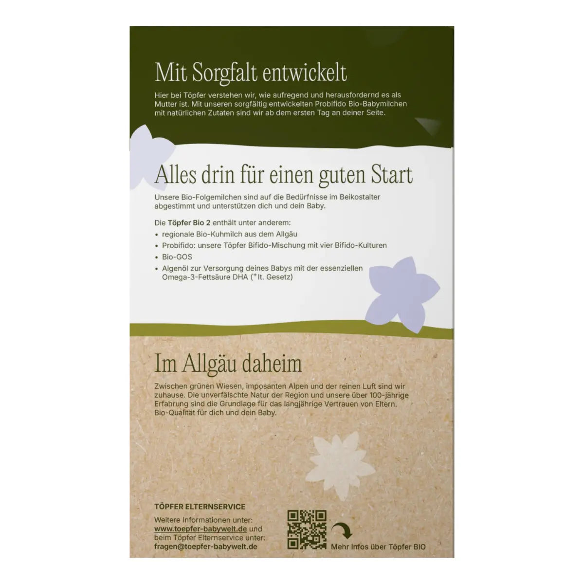 Topfer Stage 2 Lactana Organic Formula 600g