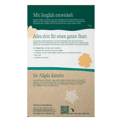 Topfer Stage 1 Lactana Organic Formula 600g