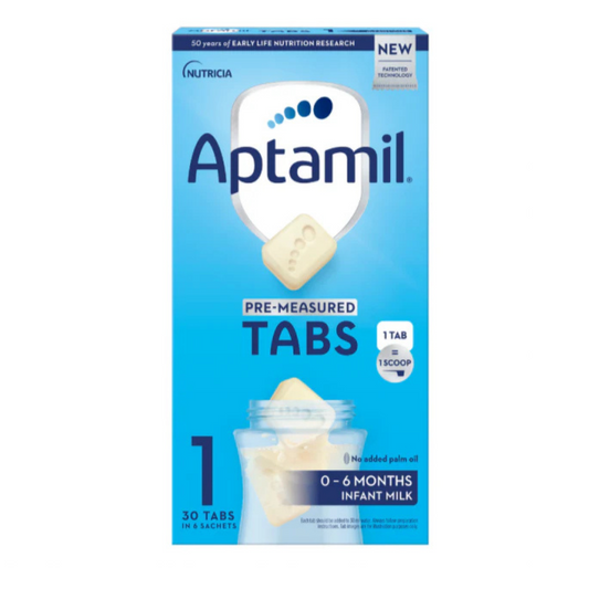 Aptamil 1 Tabs Milk Formula 30 cubes in 6 sachets 137 g