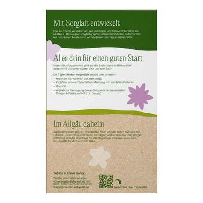 Topfer Lactana Organic Kinder-Folgemilch Formula 500g