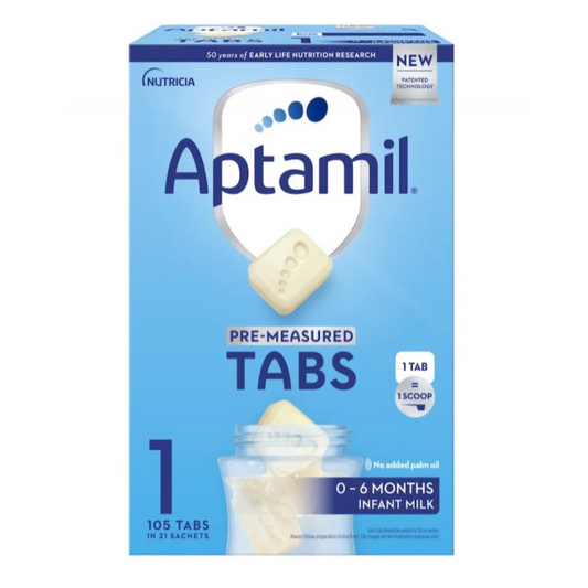 Aptamil 1 Tabs Milk Formula 105 cubes in 21 sachets 479 g