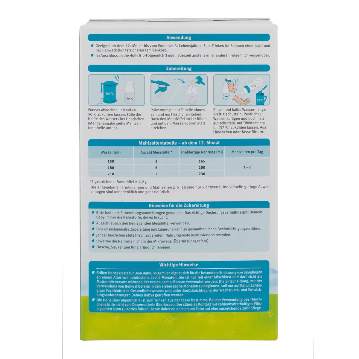 Holle Stage 4 Organic Baby Formula 600g
