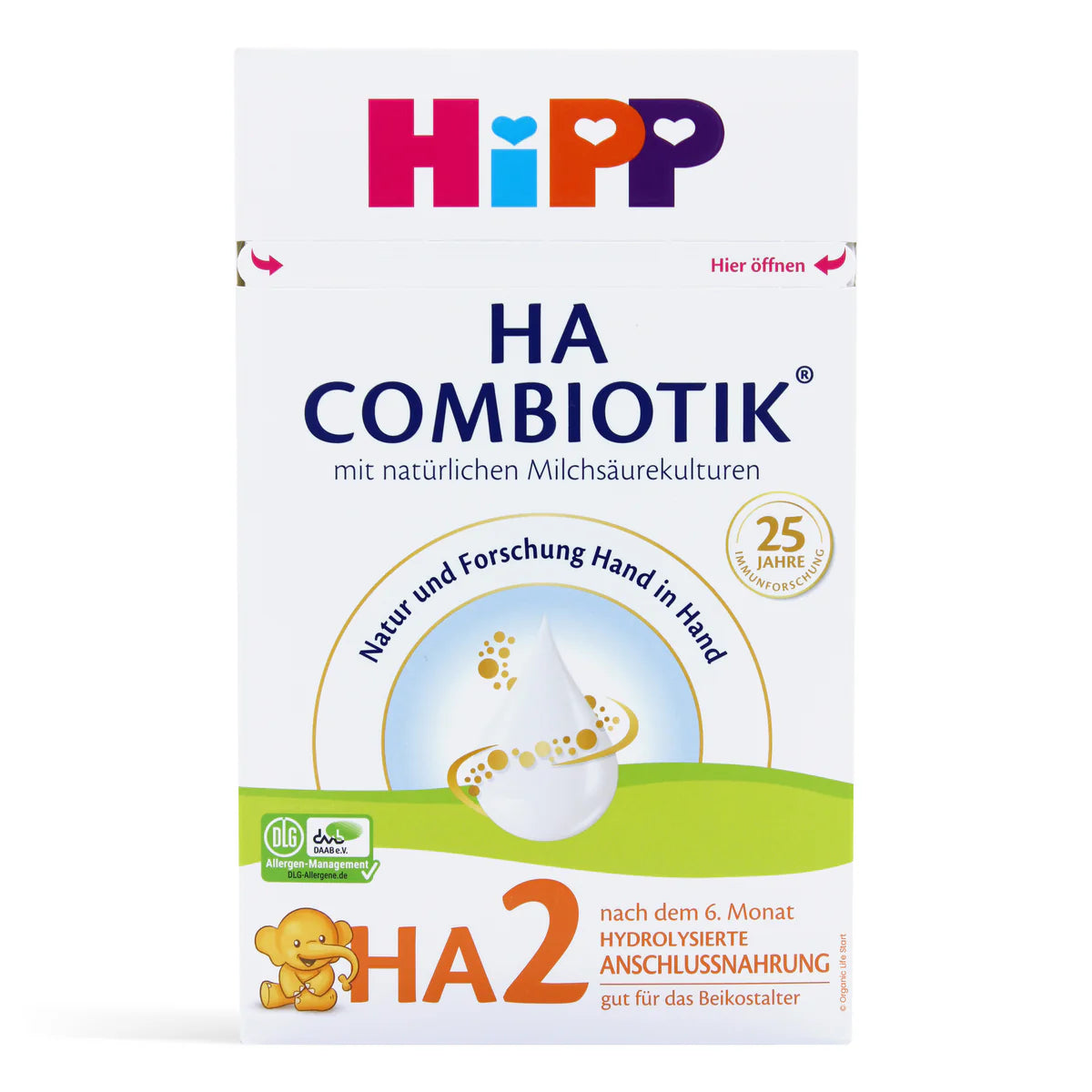 HiPP Stage 2 Hypoallergenic (HA) Formula 600g