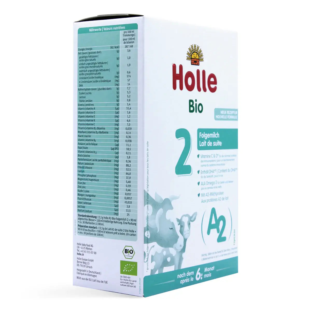 Holle Stage 2 Organic A2 Baby Formula 400g