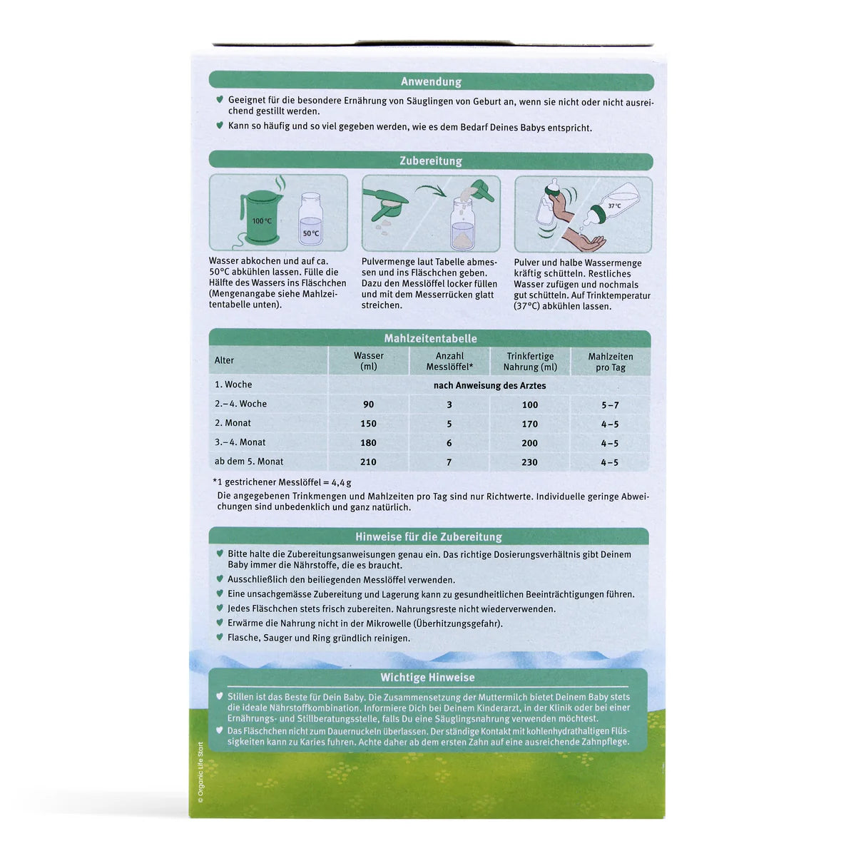 Holle Stage PRE Organic Goat Milk Formula 400 g