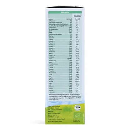 Holle Stage 1 Organic Goat Milk Baby Formula 400g