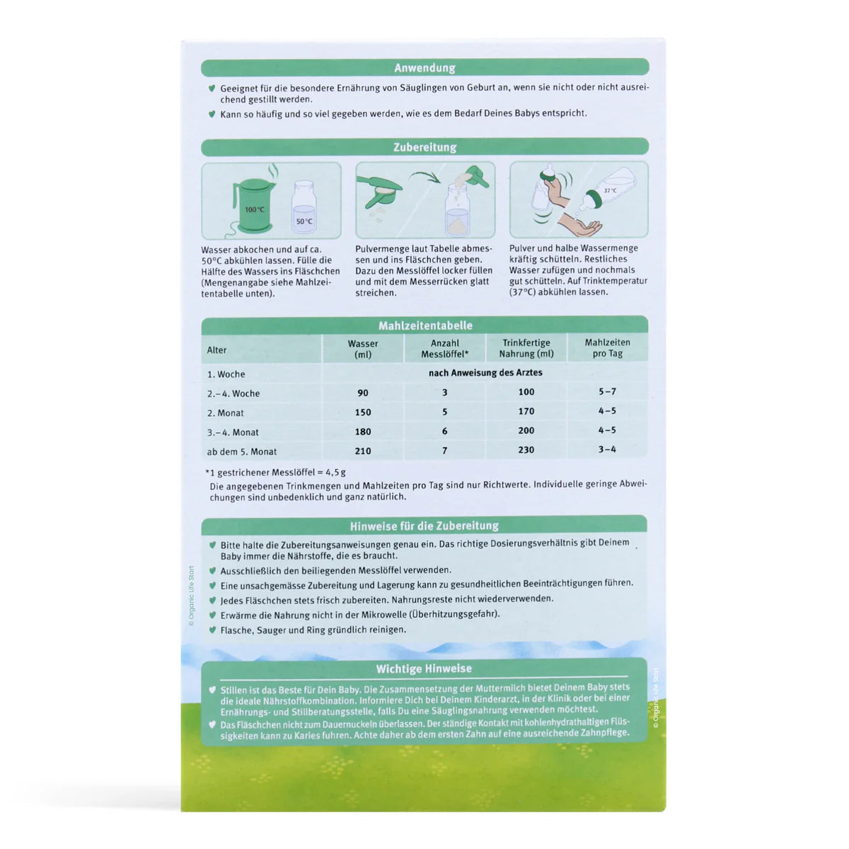 Holle Stage 1 Organic Infant Goat Milk Formula 400 g