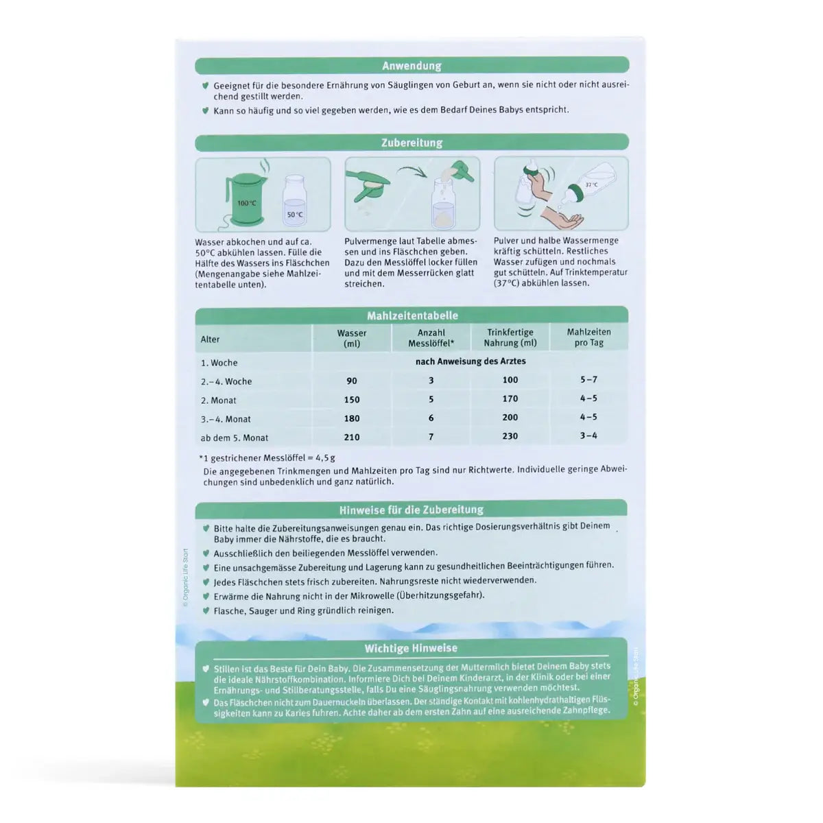 Holle Stage 1 Organic Goat Milk Baby Formula 400g
