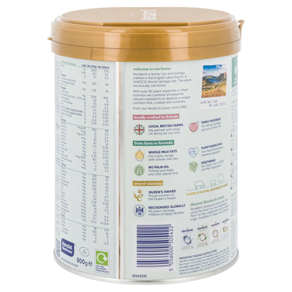 Kendamil Comfort Milk Baby Formula from Birth 800g
