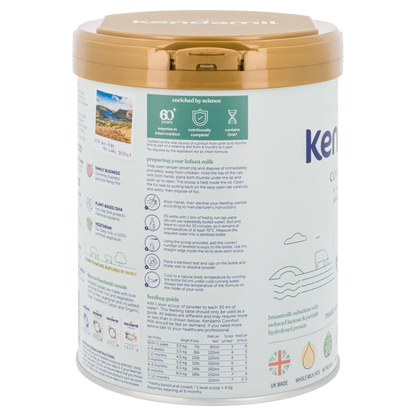 Kendamil Comfort Milk Baby Formula from Birth 800g