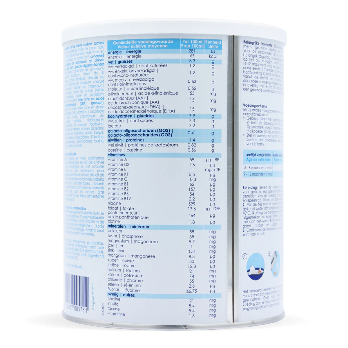 Kabrita Stage 2 Goat Milk Formula 800g