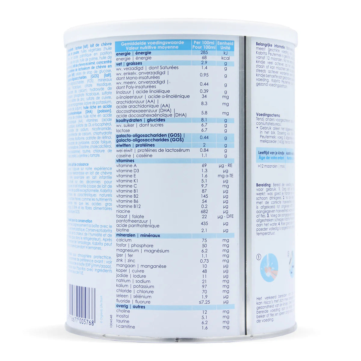 Kabrita Stage 3 Goat Milk Formula 800g