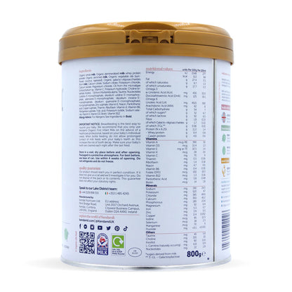 Kendamil UK Stage 1 Organic Formula 800g