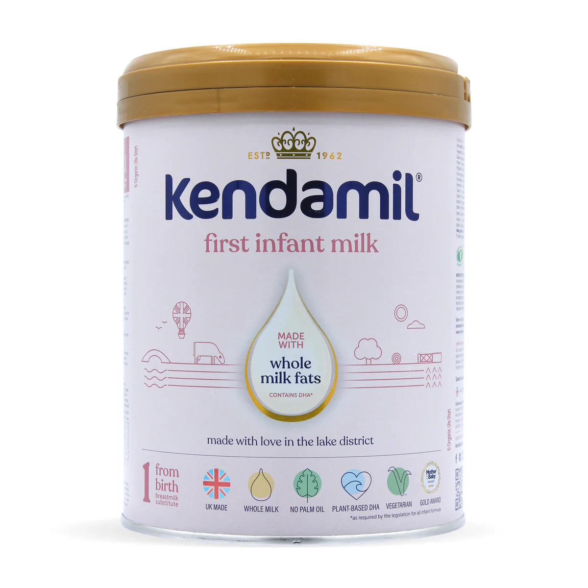 Kendamil UK Stage 1 Classic Baby Formula 800g