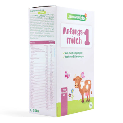 Lebenswert Bio Stage 1 Organic Formula 500g
