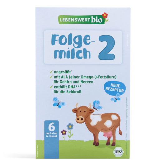 Lebenswert Bio Stage 2 Organic Baby Formula 500g