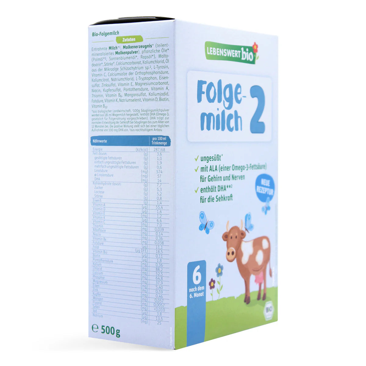 Lebenswert Bio Stage 2 Organic Formula 500g