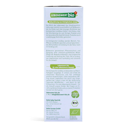 Lebenswert Bio Stage 2 Organic Formula 500g