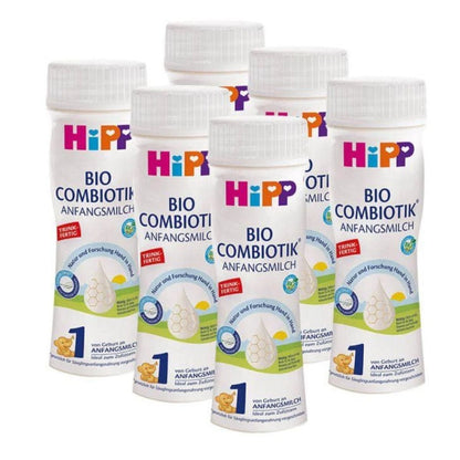 HiPP German Stage 1 Ready to Feed Organic Baby Formula 200ml (18 PACK)