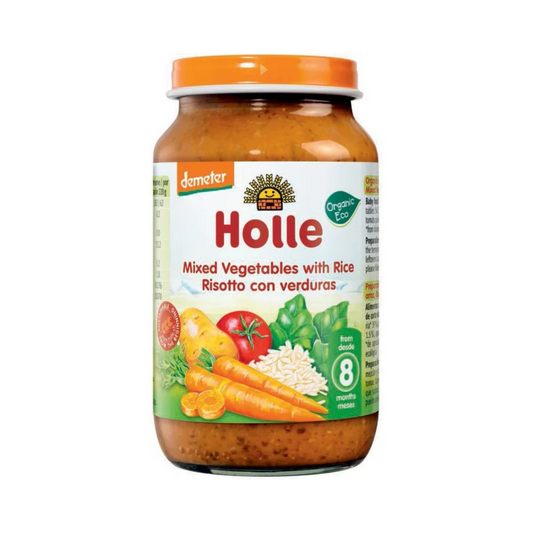 Holle Organic Mixed Vegetables with Rice Puree 220 g