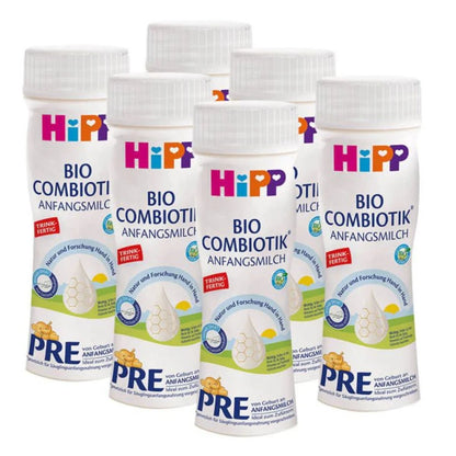 HiPP German Stage PRE Ready to Feed Organic Baby Formula 200ml (18 PACK)
