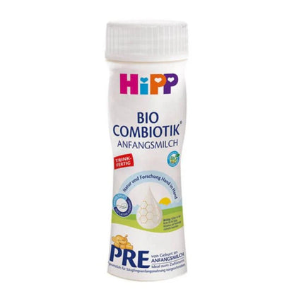 HiPP German Stage PRE Ready to Feed Organic Baby Formula 200ml (18 PACK)