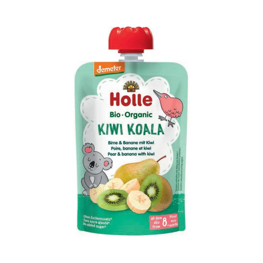 Holle Organic Kiwi, Pear & Banana Purée "Kiwi Koala" 100 g