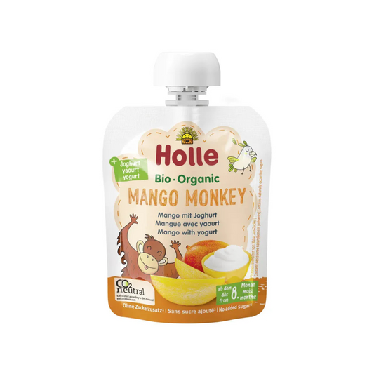 Holle Organic Mango & Yoghurt Purée "Mango Monkey" 85 g