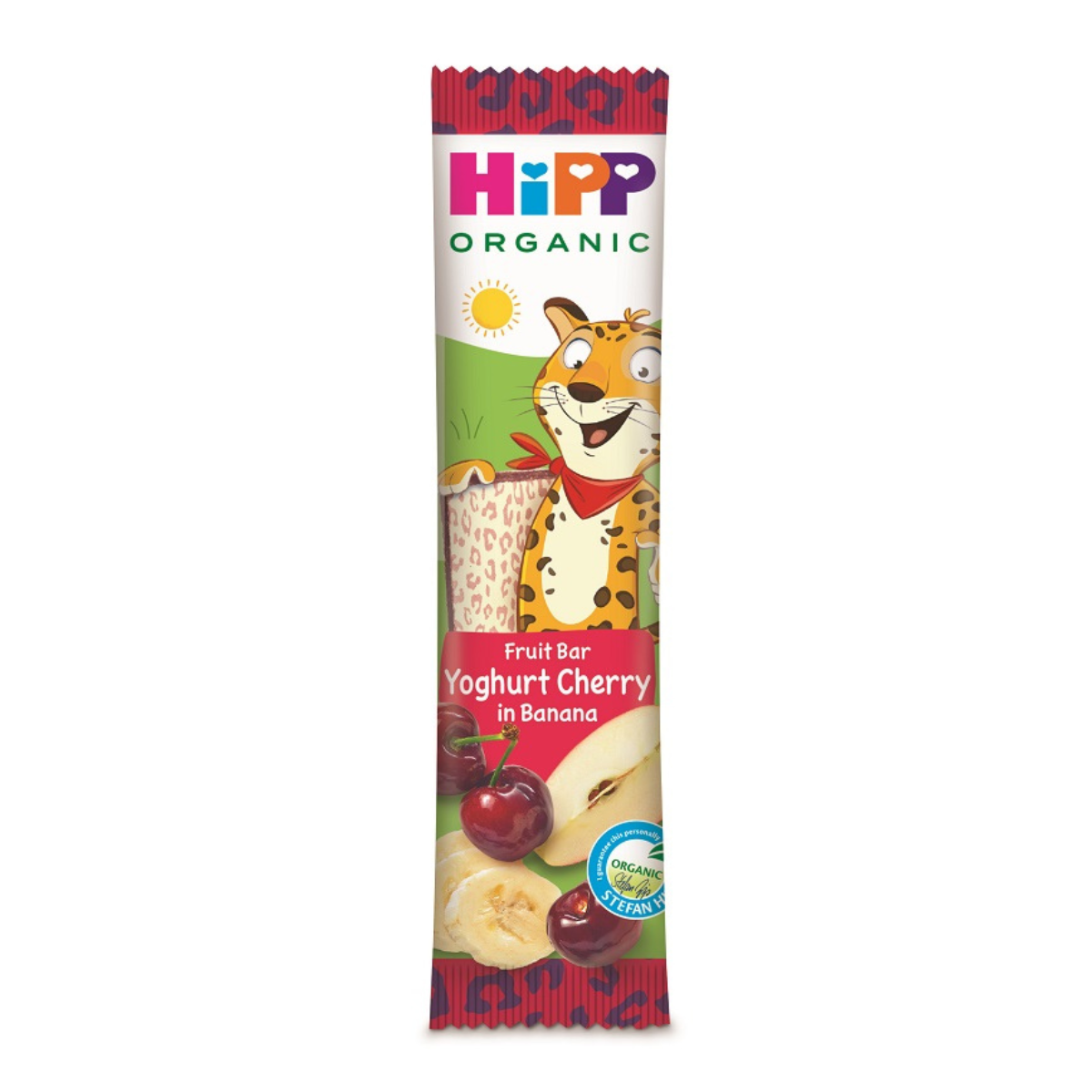 HiPP Organic Yoghurt, Cherry in Banana Fruit Bar 23 g