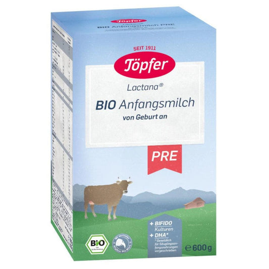 Töpfer Stage Pre Organic Infant Milk 600 g