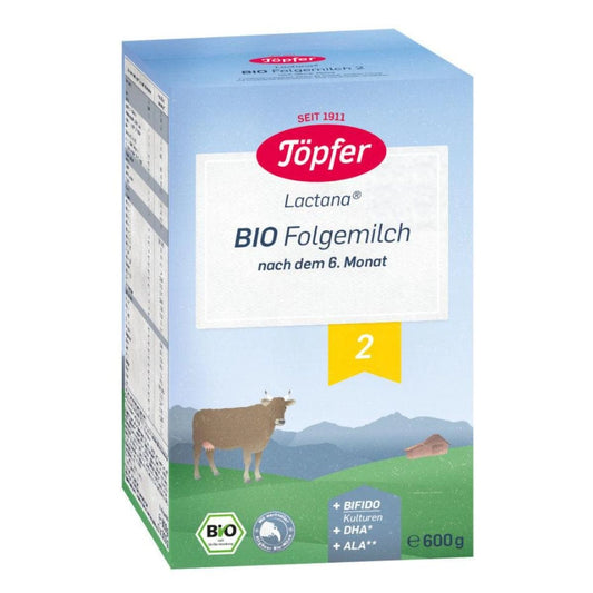 Töpfer Stage 2 Organic Follow On Milk 600 g